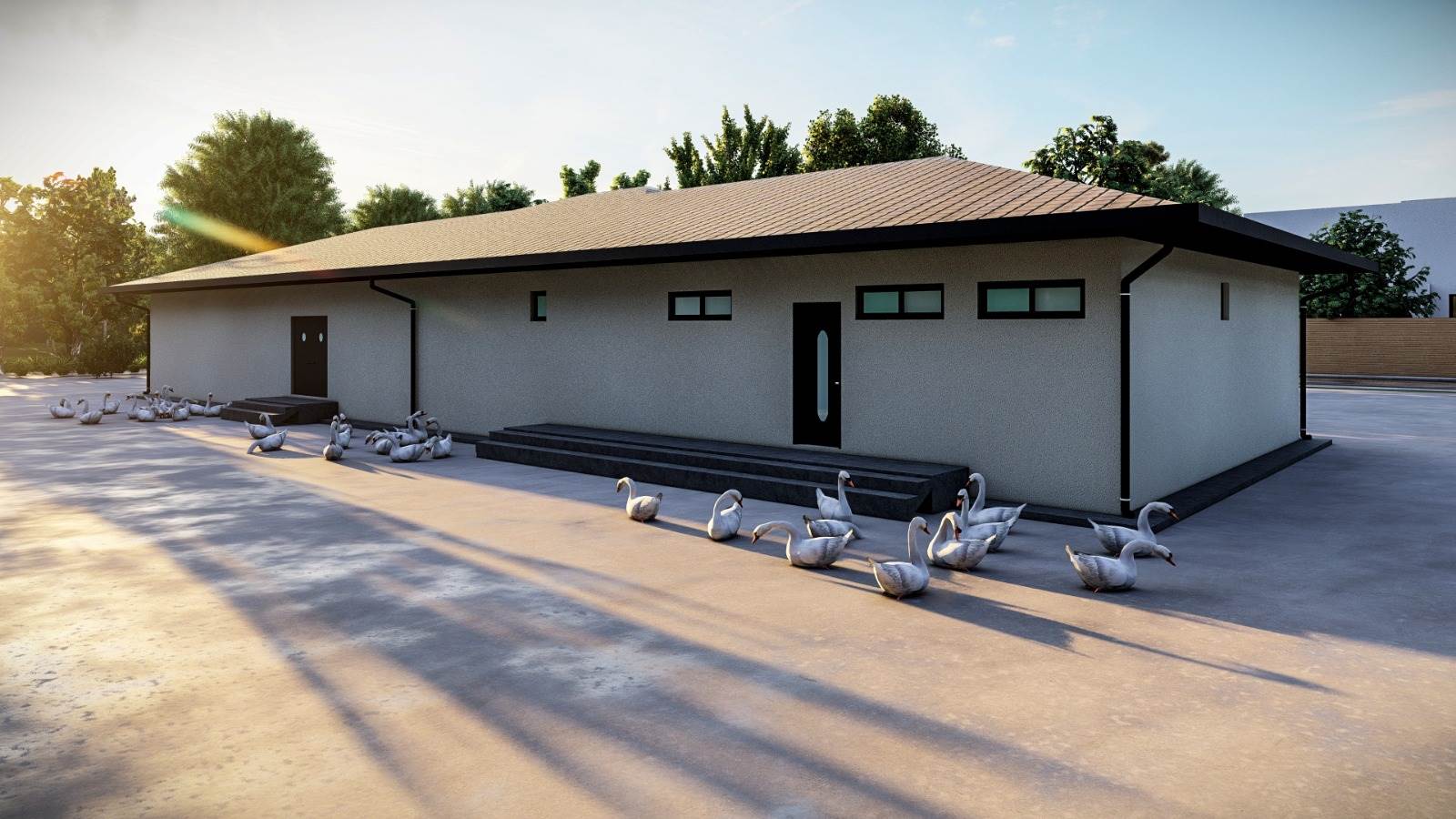 BÜYÜKŞEHİR KAZ KESİM TESİSİ KURUYOR 